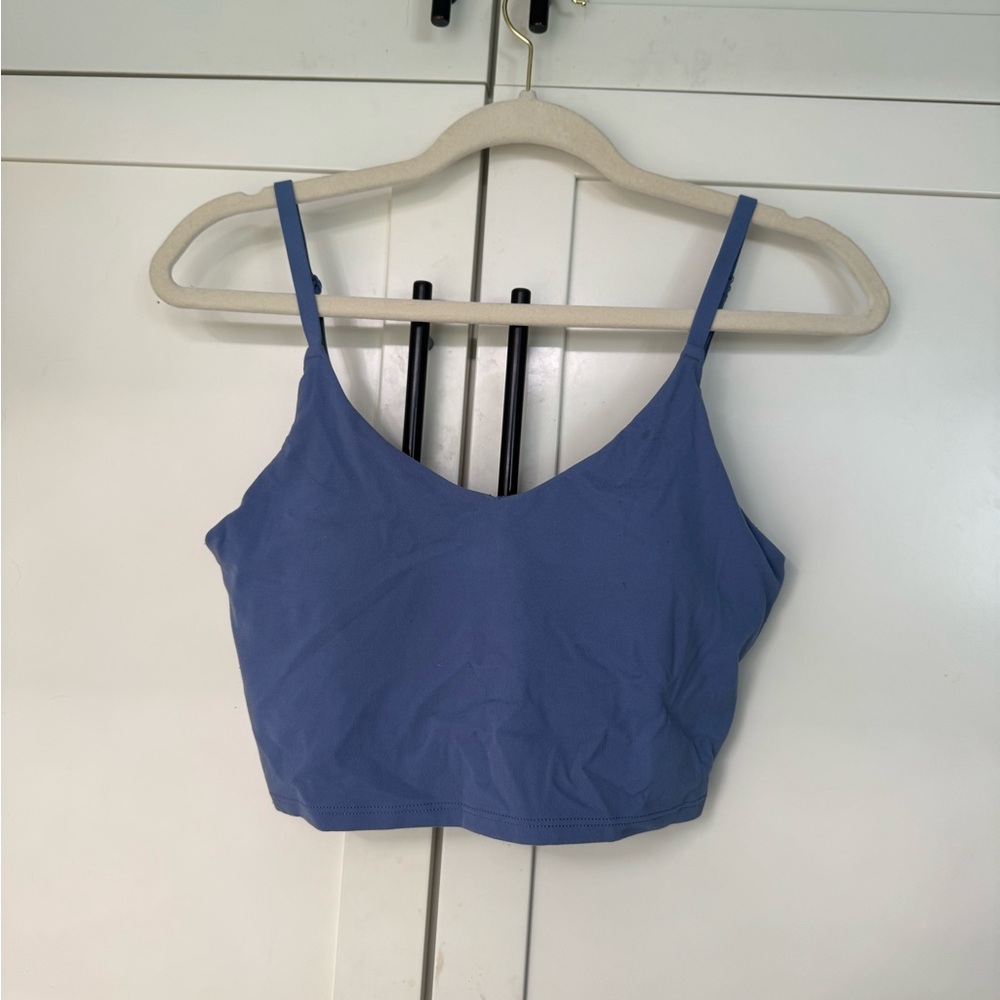 Athleta Blue Crop Top